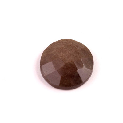 Kabošon Broušený Zlatý Obsidián č.6753 (22x6mm)