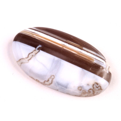 Kabošon Blue Opal č.968 (41x22x6mm)