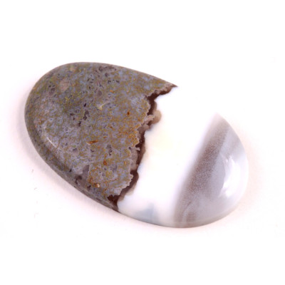 Kabošon Blue Opal č.963 (40x23x6mm)