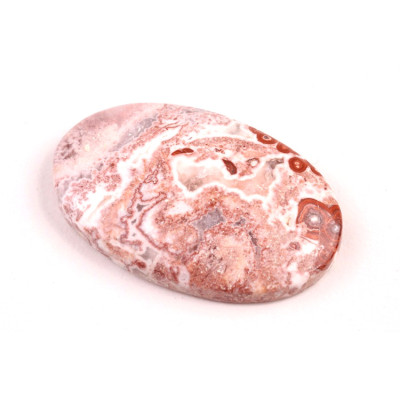 Kabošon Rosetta Jaspis č.6839 (39x25x7mm)