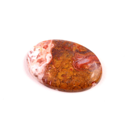 Kabošon Rosetta Jaspis č.6847 (33x23x5mm)