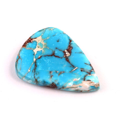 Kabošon Syntetický Tyrkys č.5290 (36x27x6mm)