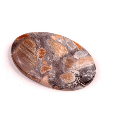 Kabošon Jaspis Tabu č.6882 (38x24x5mm)