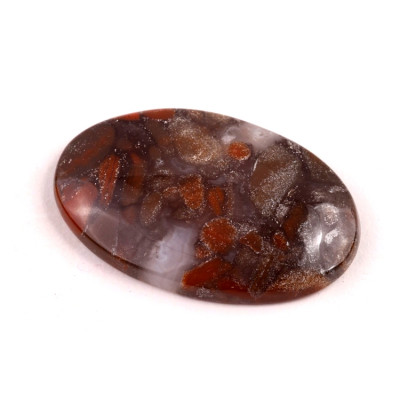 Kabošon Jaspis Tabu č.6891 (37x24x6mm)