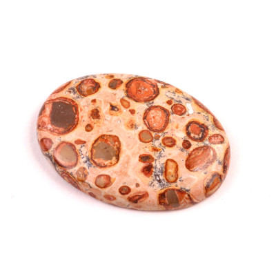 Kabošon Leopardit č.6906 (38x27x6mm)