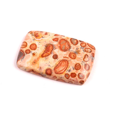 Kabošon Leopardit č.6908 (34x22x6mm)