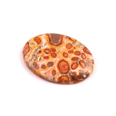 Kabošon Leopardit č.6909 (33x24x5mm)