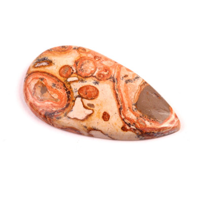 Kabošon Leopardit č.6911 (44x25x5mm)