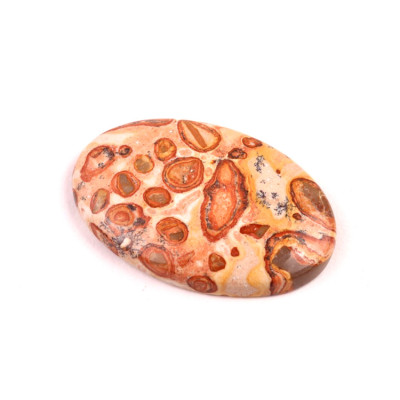 Kabošon Leopardit č.6916 (36x23x5mm)