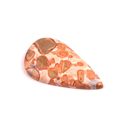 Kabošon Leopardit č.6924 (35x20x5mm)