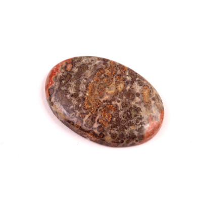 Kabošon Jaspis Leopard Skin č.6931 (33x23x5mm)