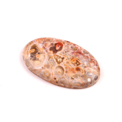 Kabošon Jaspis Leopard Skin č.6934 (35x21x6mm)
