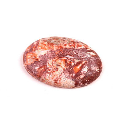 Kabošon Jaspis Leopard Skin č.6936 (34x23x6mm)