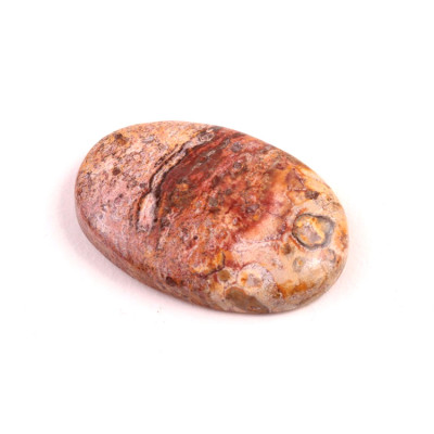 Kabošon Jaspis Leopard Skin č.6939 (34x23x7mm)