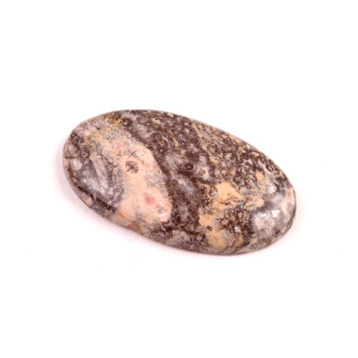 Kabošon Jaspis Leopard Skin č.6942  (35x20x6mm)