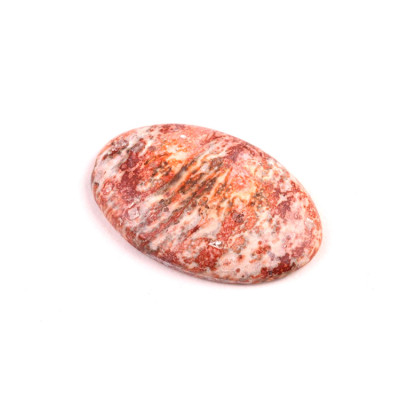 Kabošon Jaspis Leopard Skin č.6944 (32x21x5mm)