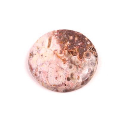 Kabošon Jaspis Leopard Skin č.6948 (30x6mm)