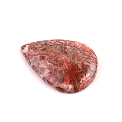 Kabošon Jaspis Leopard Skin č.6950 (34x25x5mm)