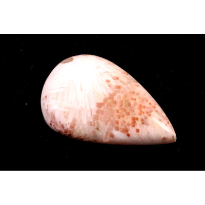 Kabošon Scolecite č.6964 (36x24x8mm)