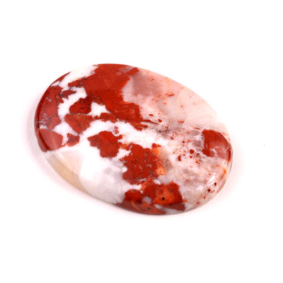 Kabošon Red Jaspis č.414 (37x26x5mm)