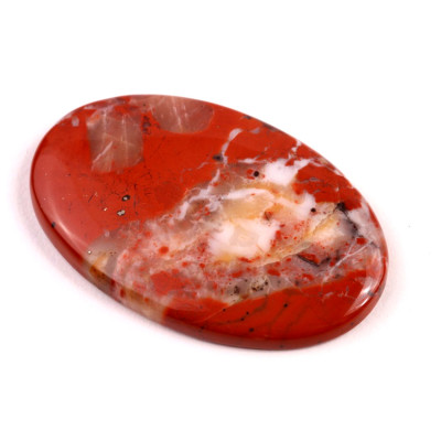Kabošon Red Jaspis č.416 (44x28x5mm)