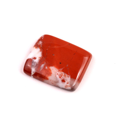 Kabošon Red Jaspis č.419 (24x20x5mm)