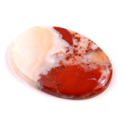 Kabošon Red Jaspis č.431 (45x30x6mm)