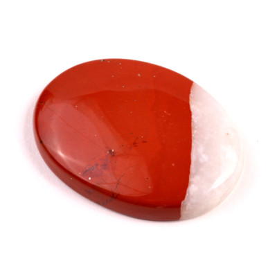 Kabošon Red Jaspis č.443 (41x29x7mm)