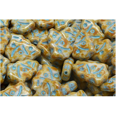 Korálky Vánoční stromeček 5818 (17x12 mm)