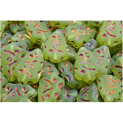 Korálky Vánoční stromeček 5823 (17x12 mm)