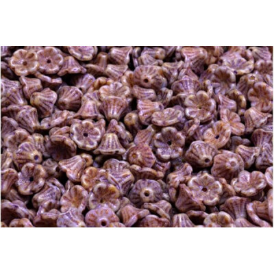 Korálky kytičky 5862 (7x5mm)