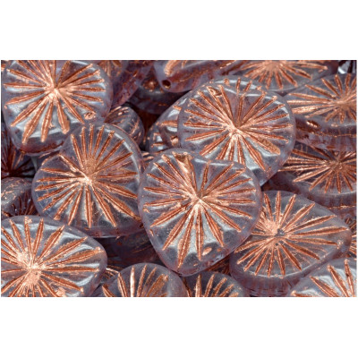 Korálky Kiwi Srdíčka č.5877 (18x18mm)