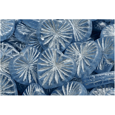 Korálky Kiwi Srdíčka č.5881 (18x18mm)