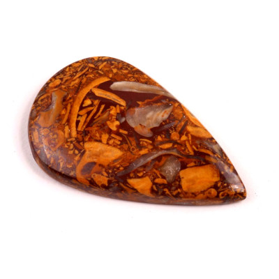 Kabošon Miriam Jaspis č.7072 (40x25x5mm)