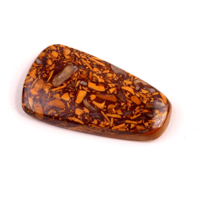 Kabošon Miriam Jaspis č.7076 (36x20x6mm)