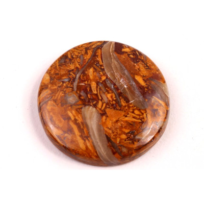 Kabošon Miriam Jaspis č.7081 (31x6mm)