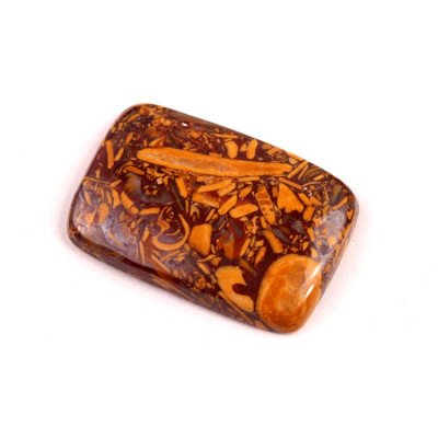 Kabošon Miriam Jaspis č.7087 (30x20x5mm)