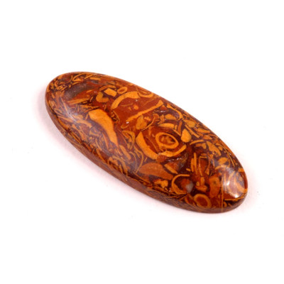 Kabošon Miriam Jaspis č.7093 (38x15x5mm)