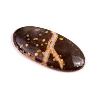 Kabošon Ocean Jaspis č.7097 (42x20x5mm)