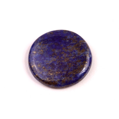 Kabošon Lapis Lazuli Pyrite č.2278 (26x5mm)