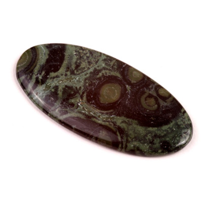 Kabošon Kambaba Jaspis č.7124 (52x25x4mm)