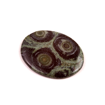 Kabošon Kambaba Jaspis č.7127 (34x27x4mm)
