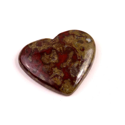 Kabošon Dragon Blood Jasper č.7215 (26x31x6mm)