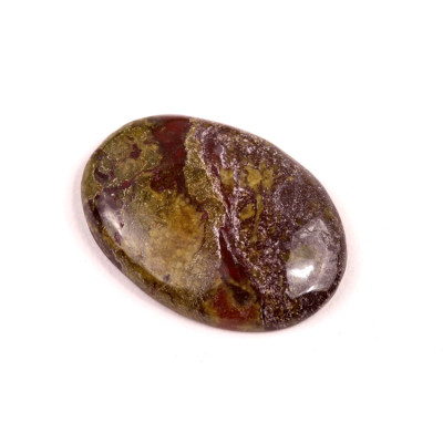 Kabošon Dragon Blood Jasper č.7224 (32x23x5mm)
