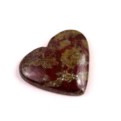 Kabošon Dragon Blood Jasper č.7226 (27x32x6mm)