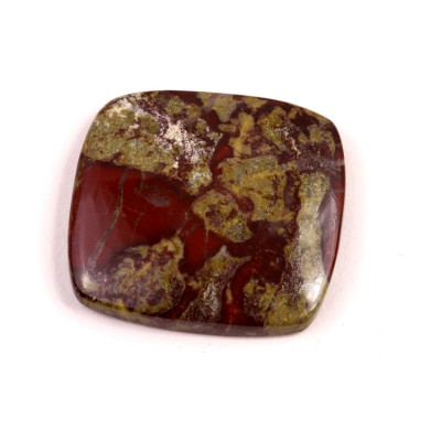 Kabošon Dragon Blood Jasper č.7231 (30x29x5mm)