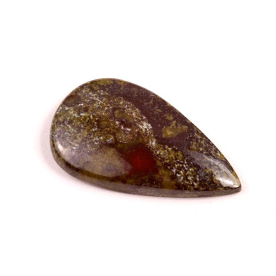 Kabošon Dragon Blood Jasper č.7233 (36x21x5mm)