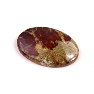 Kabošon Dragon Blood Jasper č.7234 (33x21x6mm)