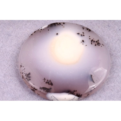 Vrtaný kabošon Dendrite Opal č.V8 (45x7mm)