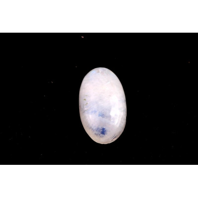 Vrtaný kabošon Moonstone č.V22 (24x14x6mm)